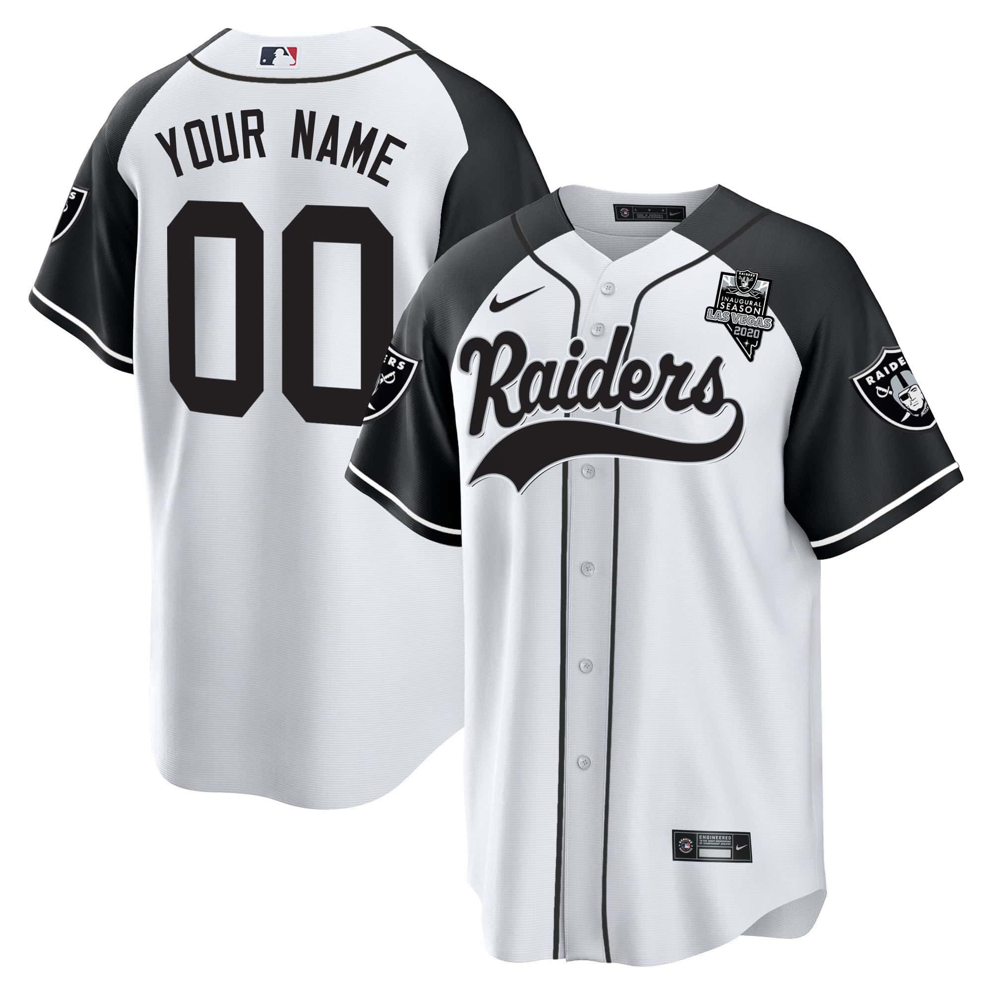 Men Oakland Raiders White 2024 Nike Vapor Baseball Custom NFL Jersey style 1->customized nfl jersey->Custom Jersey